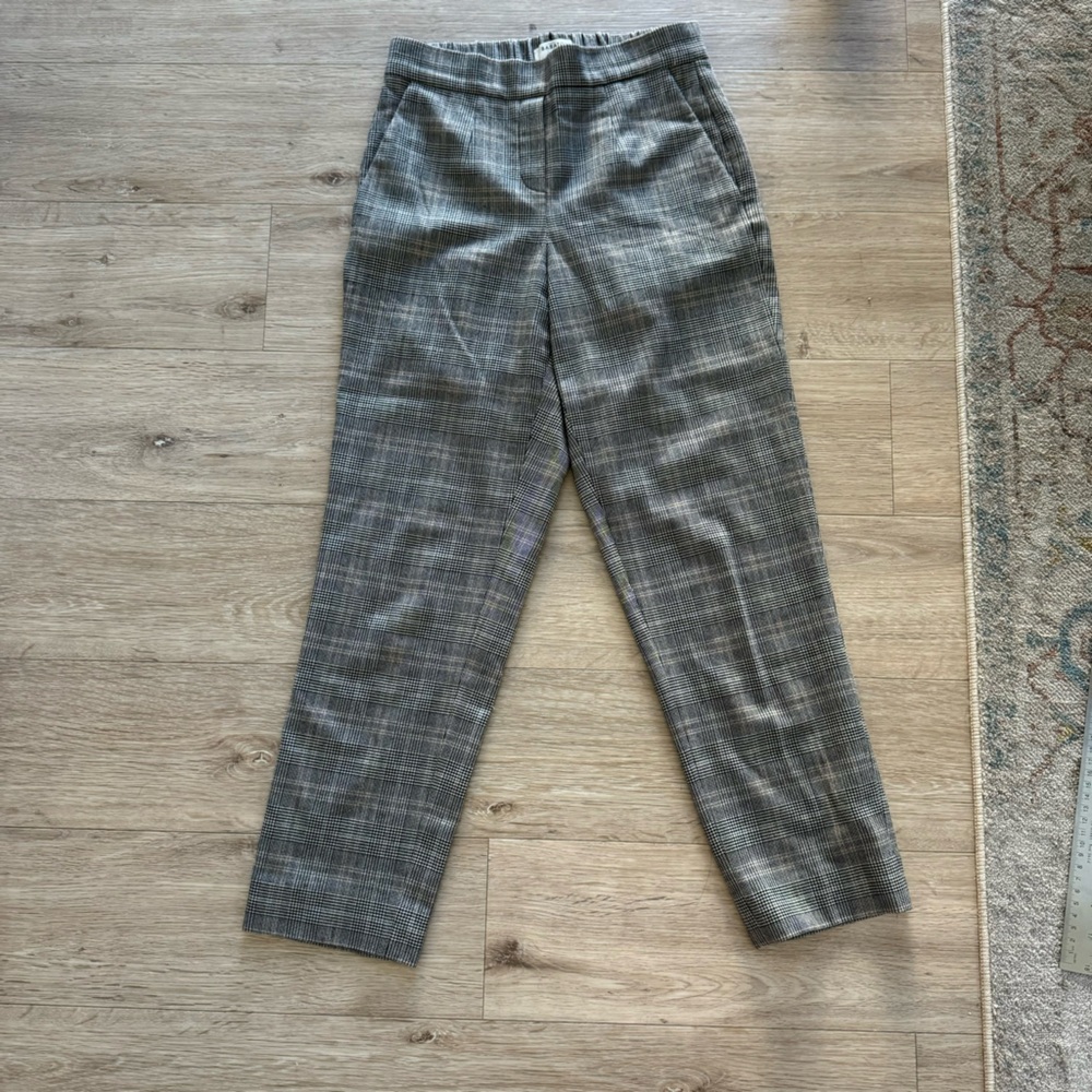 Aritzia Babton size 00 prince of wales check trouser